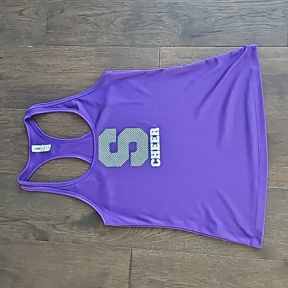 RACERBACK CHEER TANK SIZE XSMALL
